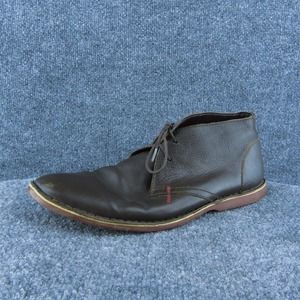 Vito Rossi Men Chukka‎ Boots Brown Leather Lace Up Size 11 Medium (D, M)